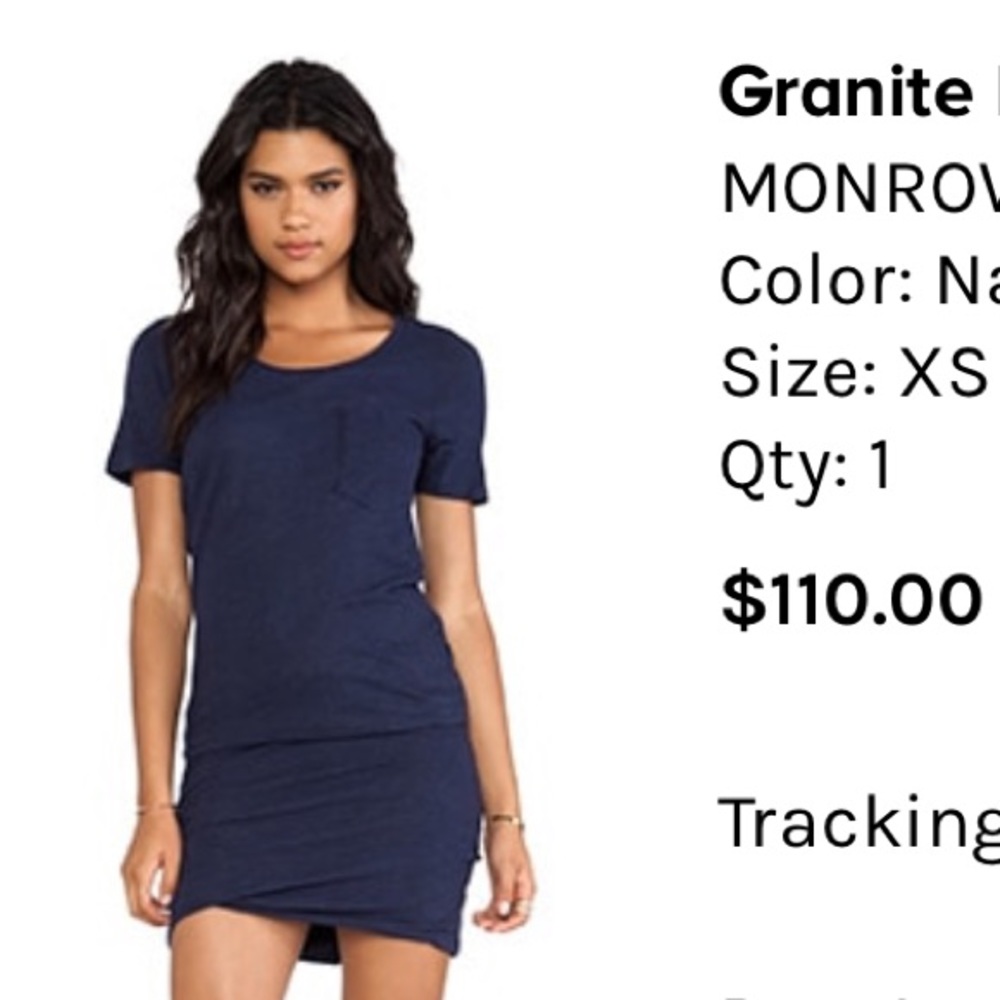 Monrow fold over dress